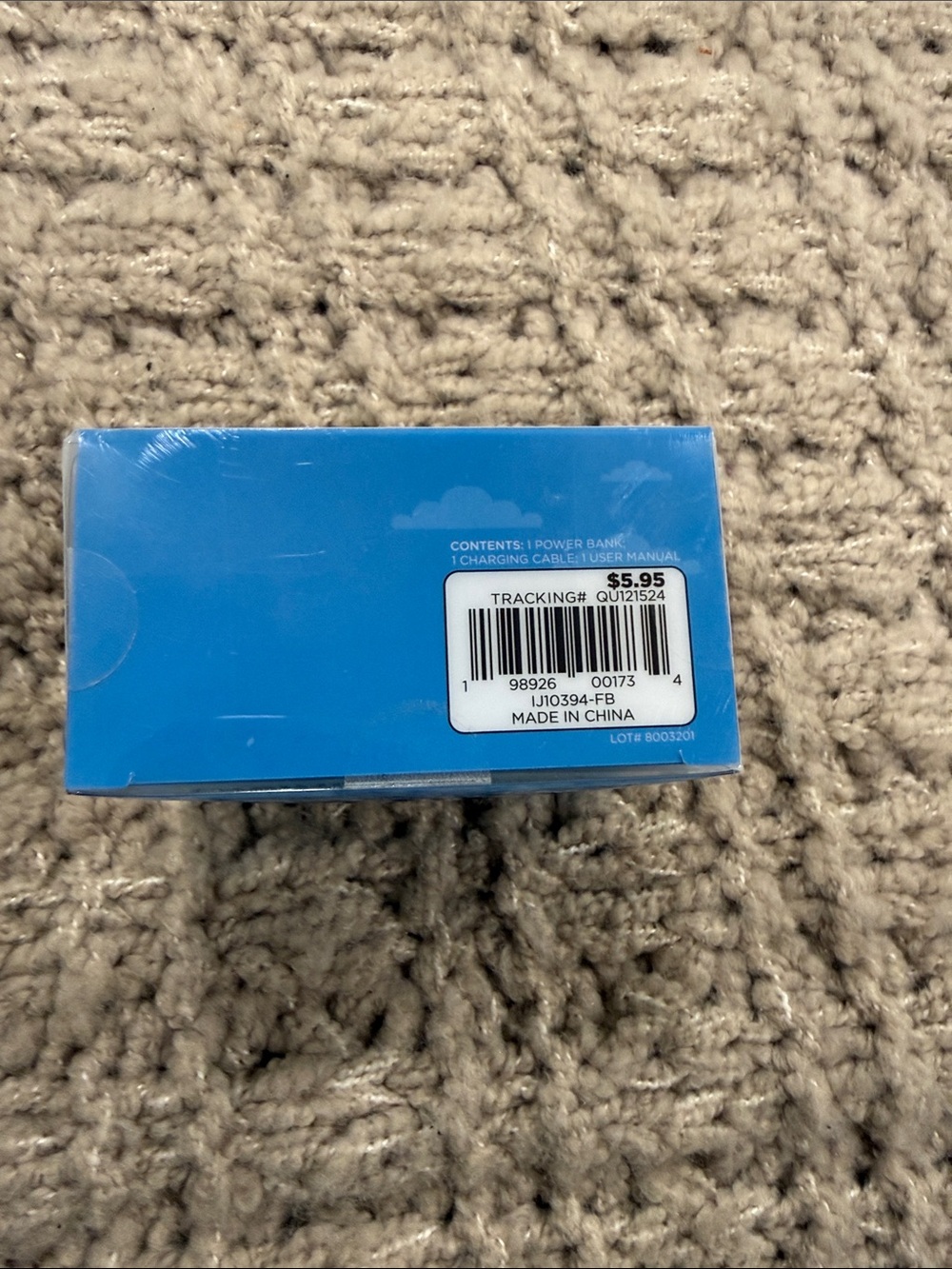Squishable Cloud Powerbank 3600mAh - White Cute Cloud - Picture 6 of 6